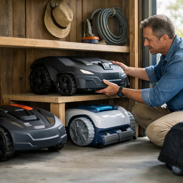 How to Store Robotic Lawn Mower Right