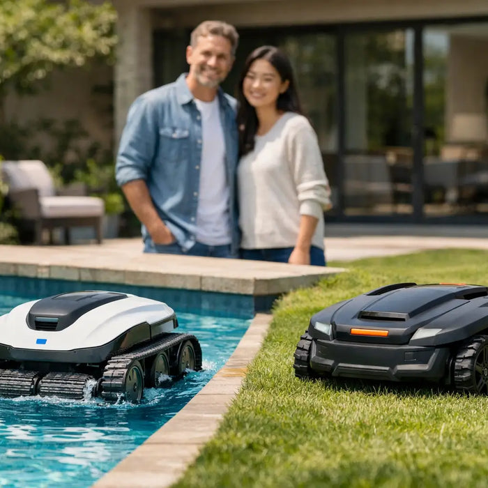 Pool Cleaner and Lawn Robot for Smarter Care