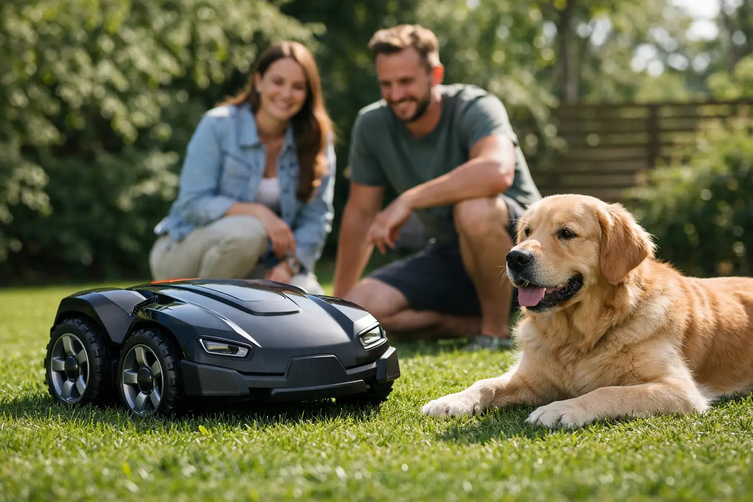 Are Robot Mowers Safe for Pets?