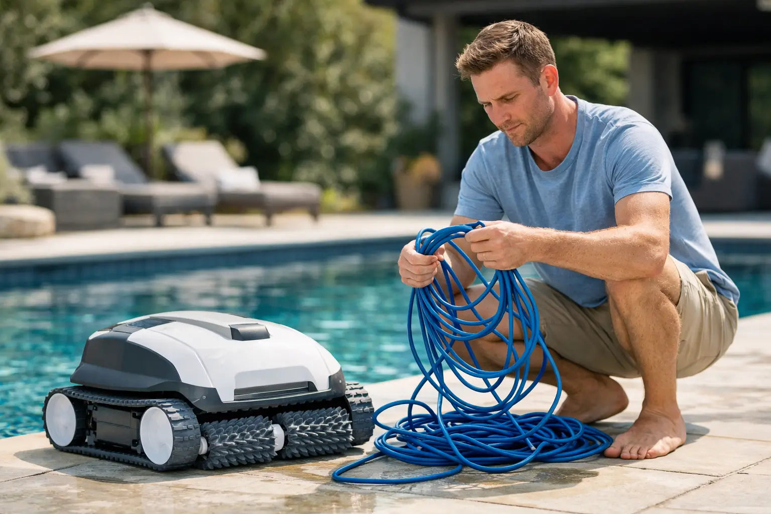 How to Fix Pool Robot Cable Tangles Fast