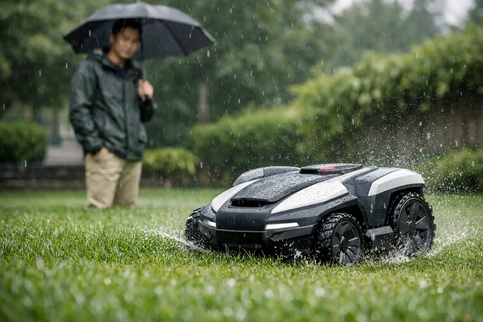 Do Robot Mowers Cut Wet Grass? What to Know