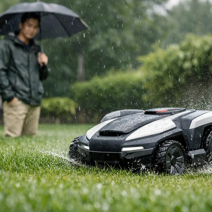 Do Robot Mowers Cut Wet Grass? What to Know
