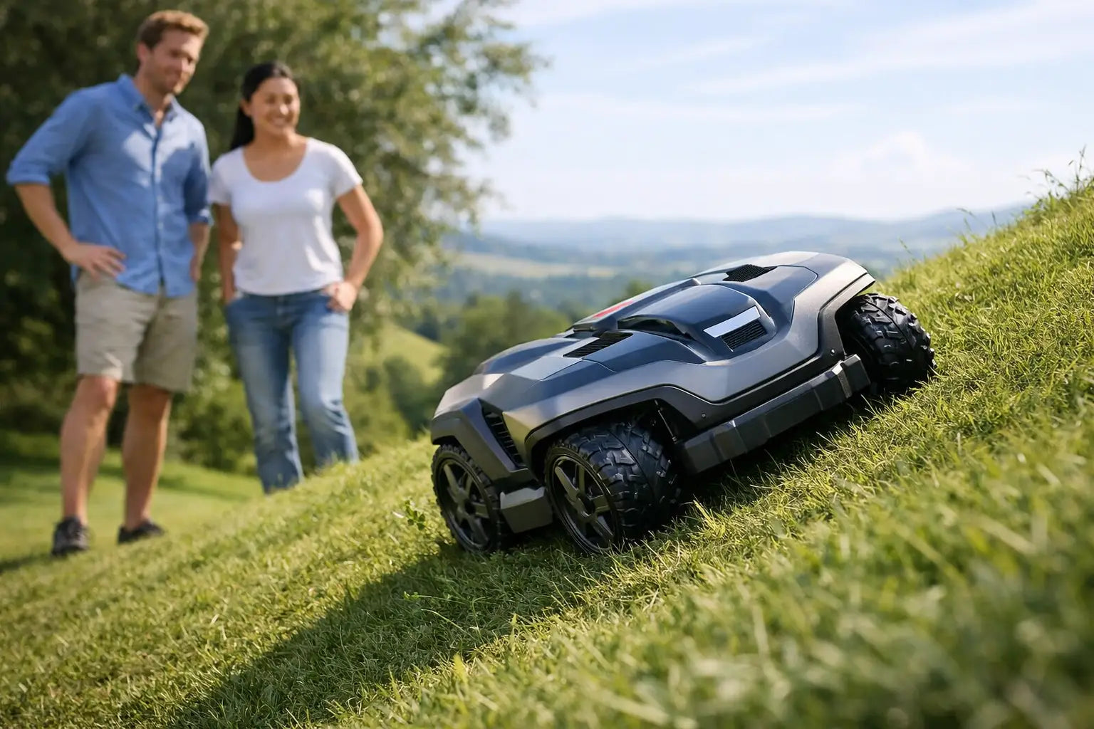 Can Robot Mowers Handle Slopes?