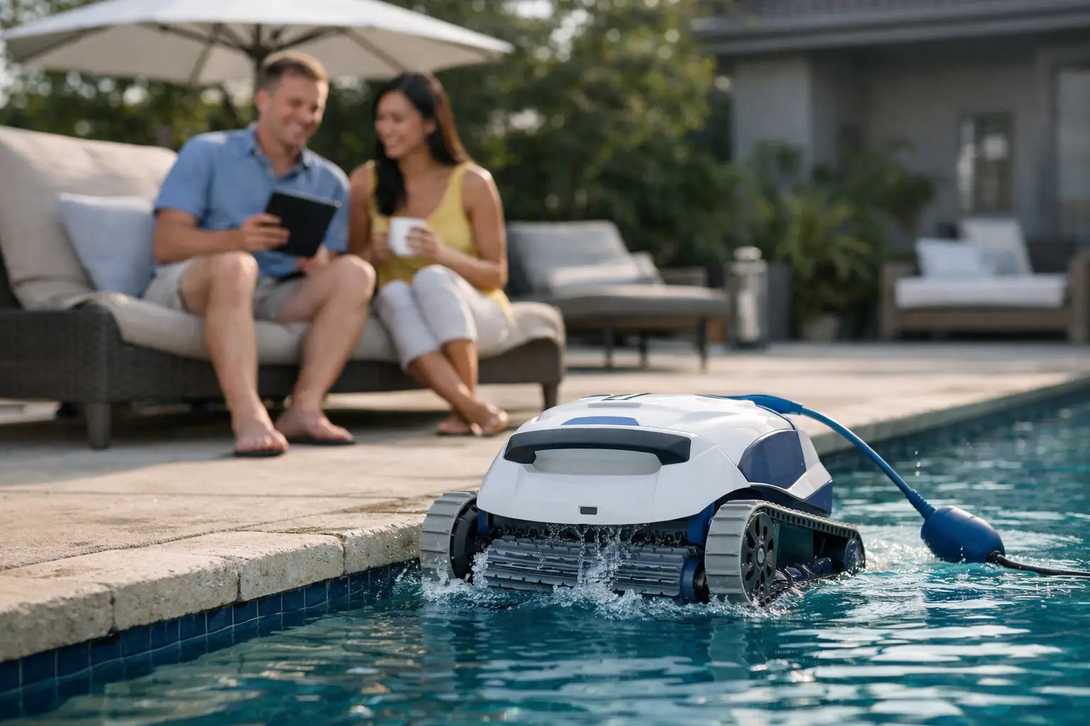 Robotic Pool Cleaning That Saves Time