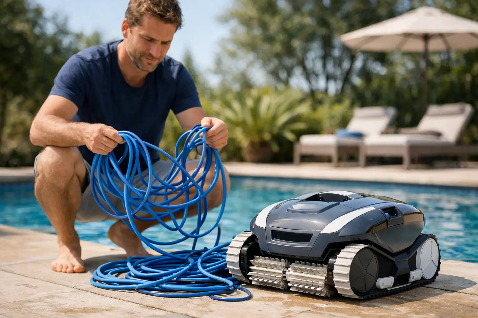 How to Untangle Pool Cleaner Cable Fast