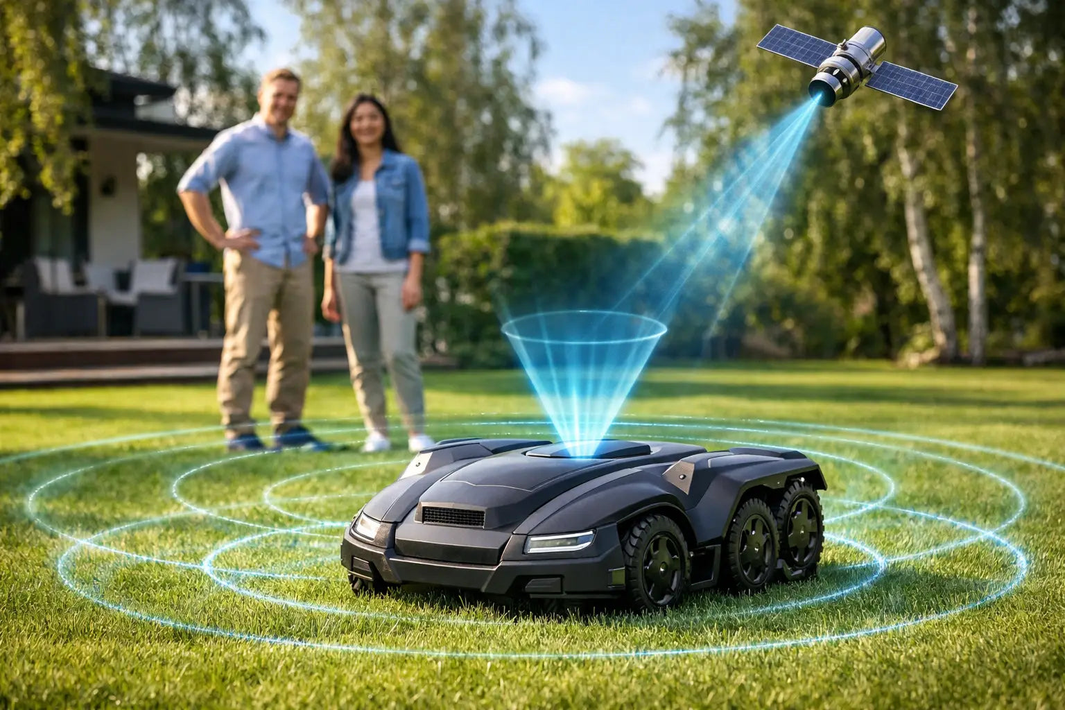 Robot Mower GPS for Smarter Lawn Coverage