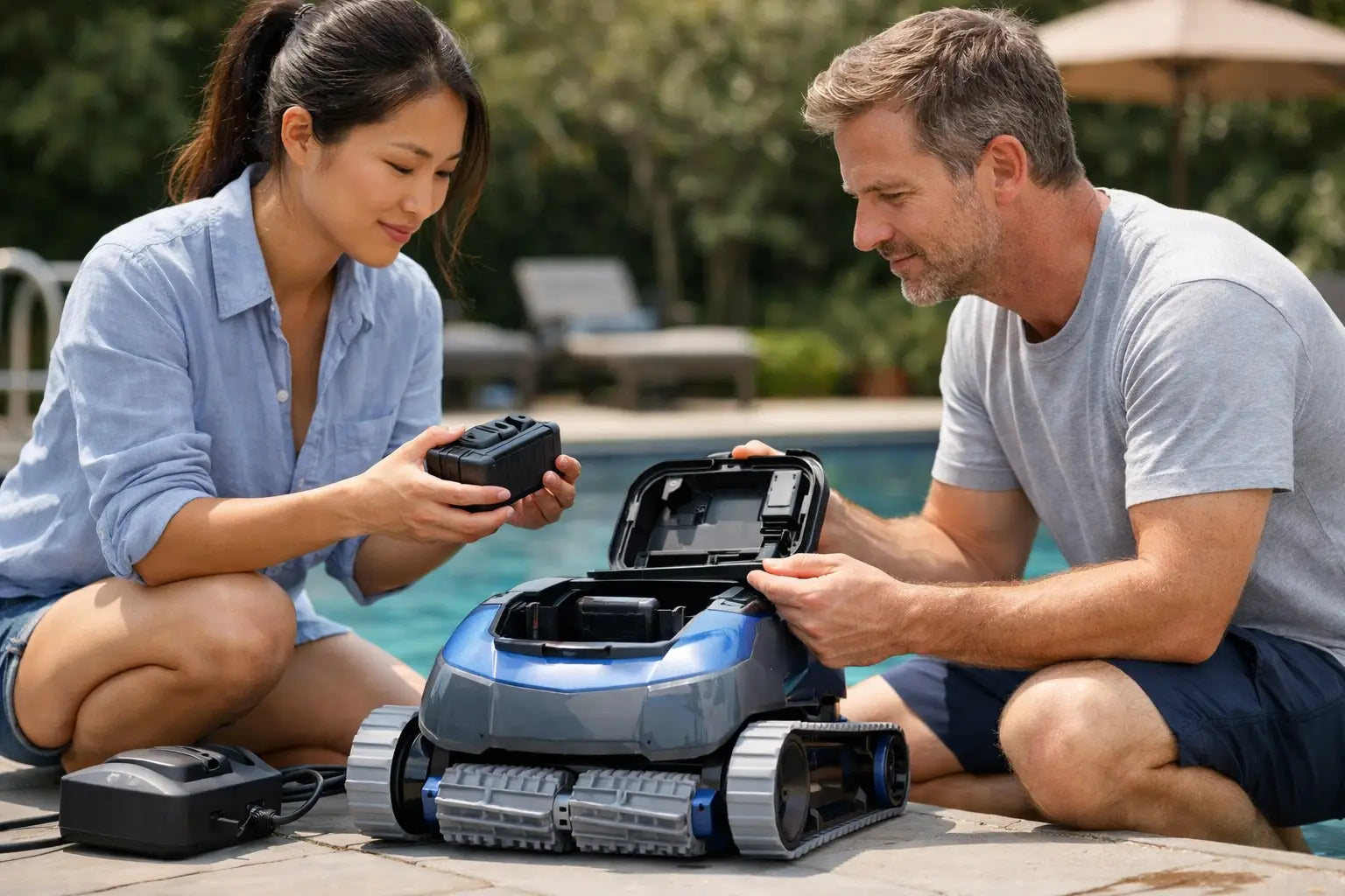 How to Maintain Pool Robot Battery Right