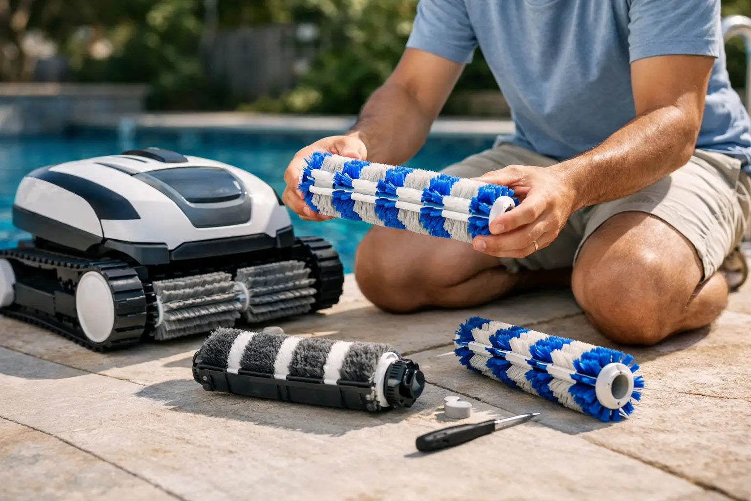 How to Replace Pool Cleaner Brushes Right