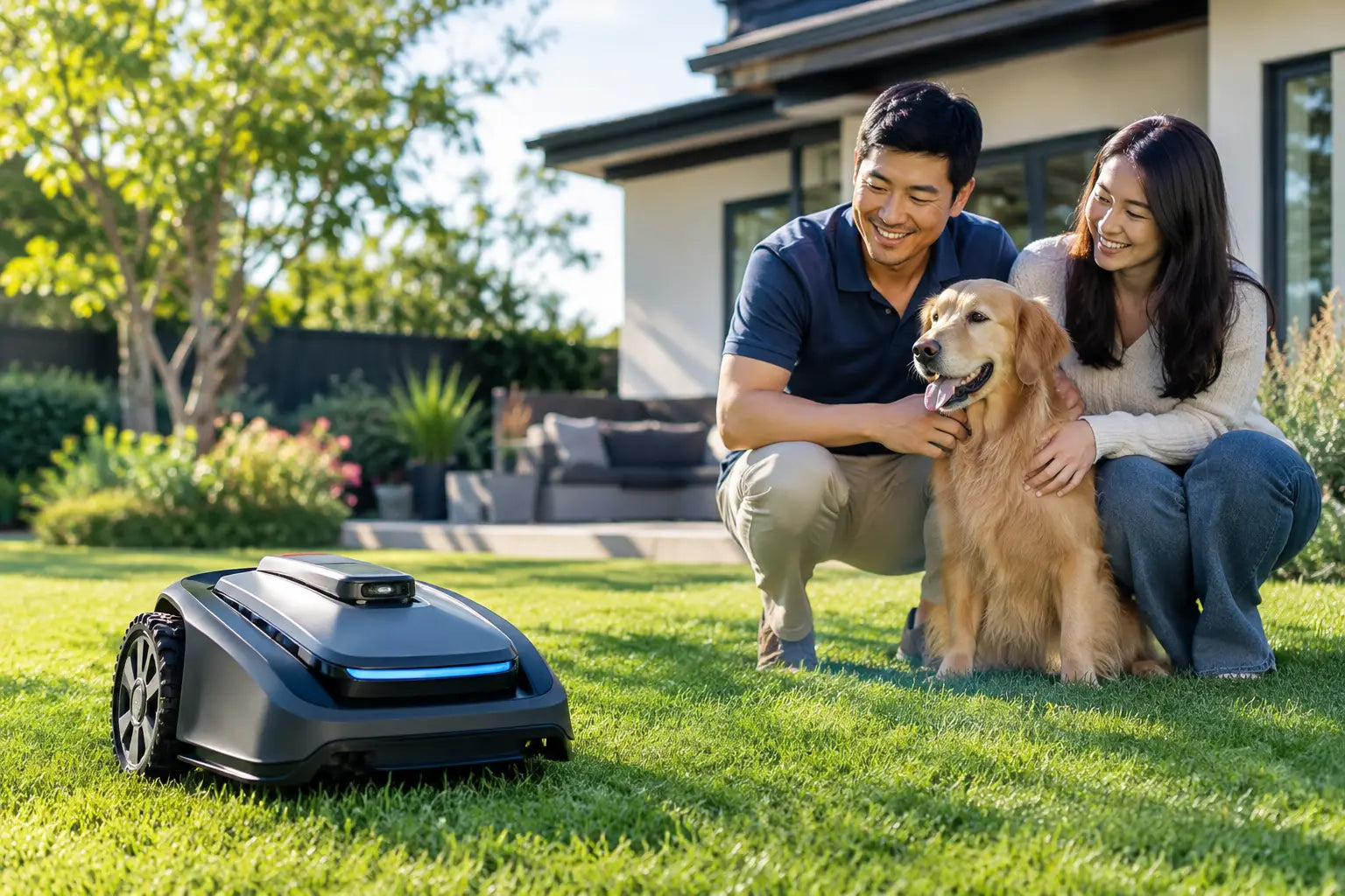 When a Robot Mower for Suburban Homeowners Wins