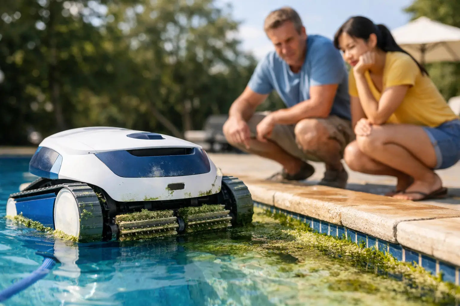 Pool Robot Algae Problems and the Smarter Fix