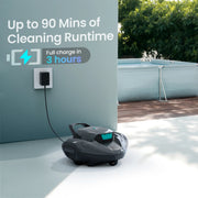 Scuba 800W Cordless Robotic Pool Cleaner for above Ground Pools
