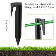 Plastic Boundary Wire Stakes Lawn Peg Landscape Staples for Robomow Mower Husqvarna Automower Worx Landroid Pet Fence Garden
