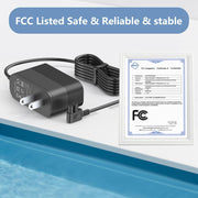 12.6V Quick Charger for AIPER Robotic Pool Cleaner Compatible with Scuba SE