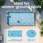 Scuba 800W Cordless Robotic Pool Cleaner for above Ground Pools