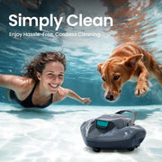 Scuba 800W Cordless Robotic Pool Cleaner for above Ground Pools