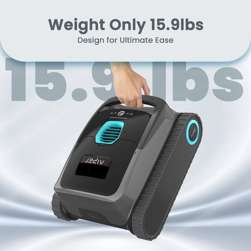 Scuba 1600W Cordless Robotic Pool Cleaner for In-Ground and above Ground Pools