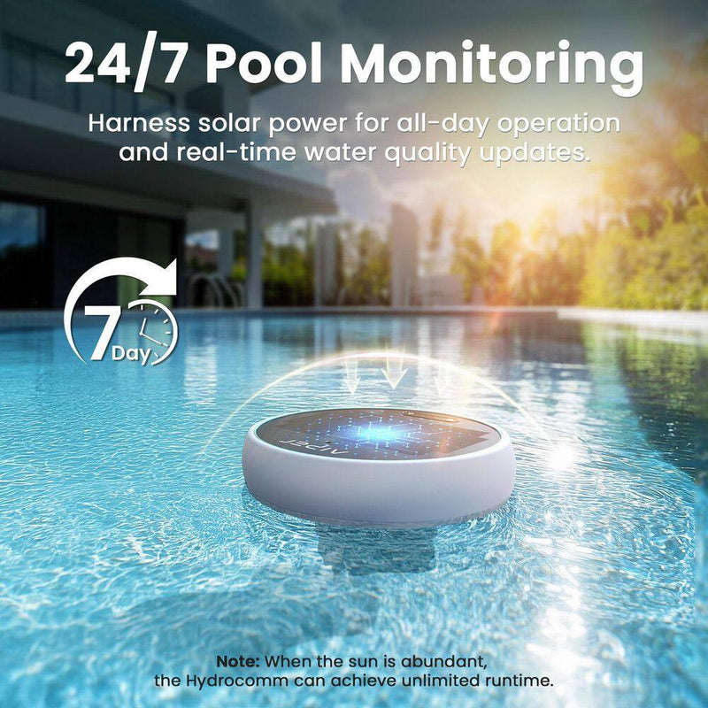 Hydrocomm Pro: Water Quality Monitor with Underwater Communication for Scuba X1 Series, Tracks TDS, Ec-Gray