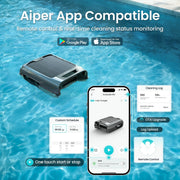 Ecosurfer W2 Cordless Robotic Pool Skimmer for Pool Surface Cleaning