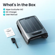 Ecosurfer W2 Cordless Robotic Pool Skimmer for Pool Surface Cleaning