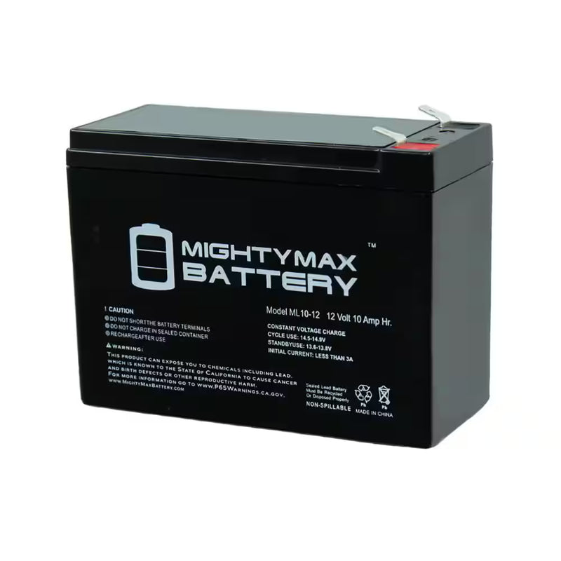 12V 10AH SLA Replacement Battery for Lawn Mower Batteries