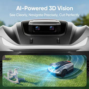 X5 Wireless 8 In. Robot Lawn Mower 0.5 Acre / 21500 Sq. Ft., All-Wheel-Drive, App Control, AI Obstacle Avoidance and RTK