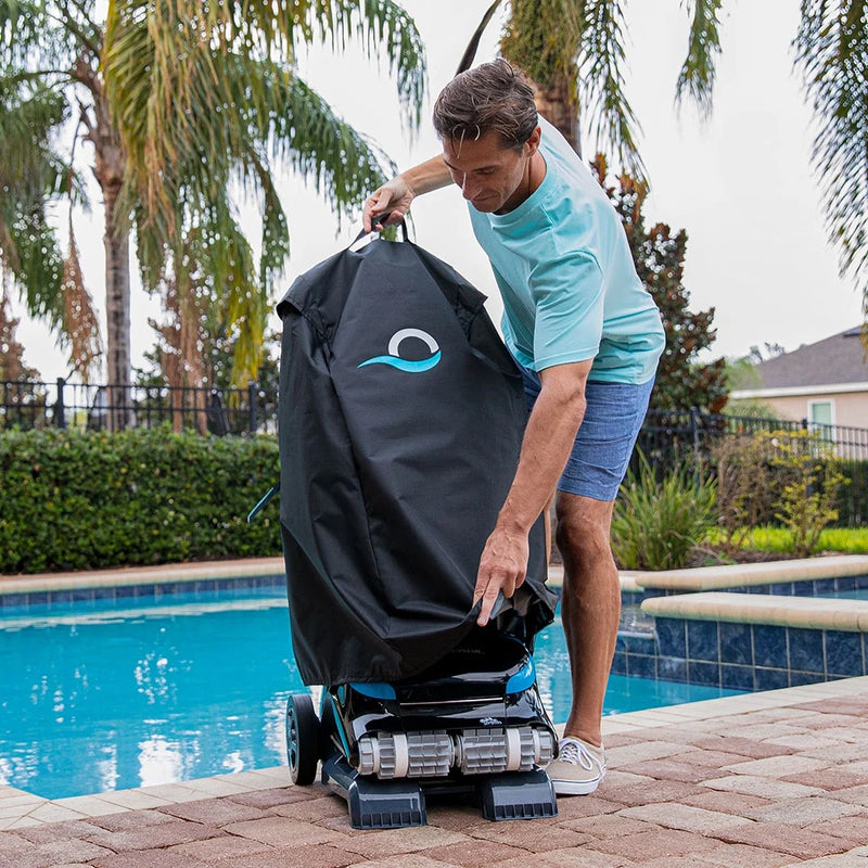 Nautilus CC Supreme Robotic Pool Vacuum Cleaner Caddy and Caddy Cover