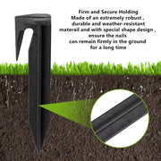 Plastic Boundary Wire Stakes Lawn Peg Landscape Staples for Robomow Mower Husqvarna Automower Worx Landroid Pet Fence Garden