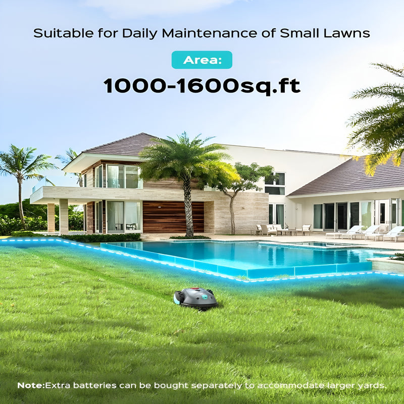 Yardcare Grass Smart Robotic Lawn Mower Intelligent Robot Lawnmower